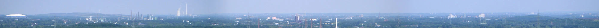 Stadtpanorama Gelsenkirchen: Von der Arena bis nach Ückendorf