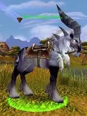 Silver Riding Talbuk