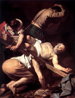 Caravaggio-Crucifixion of Peter