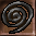Black Rat Tail Icon