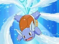 EP546 Wartortle usando acua cola (2)