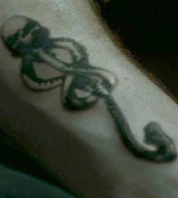 dark mark tattoo. dark mark tattoo.