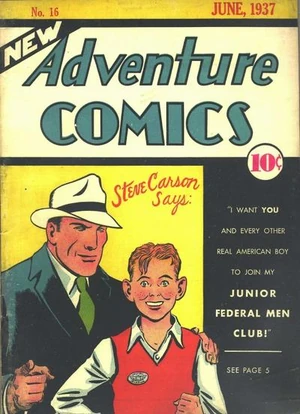 Cover for New Adventure Comics #16