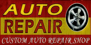 Auto Repair sign