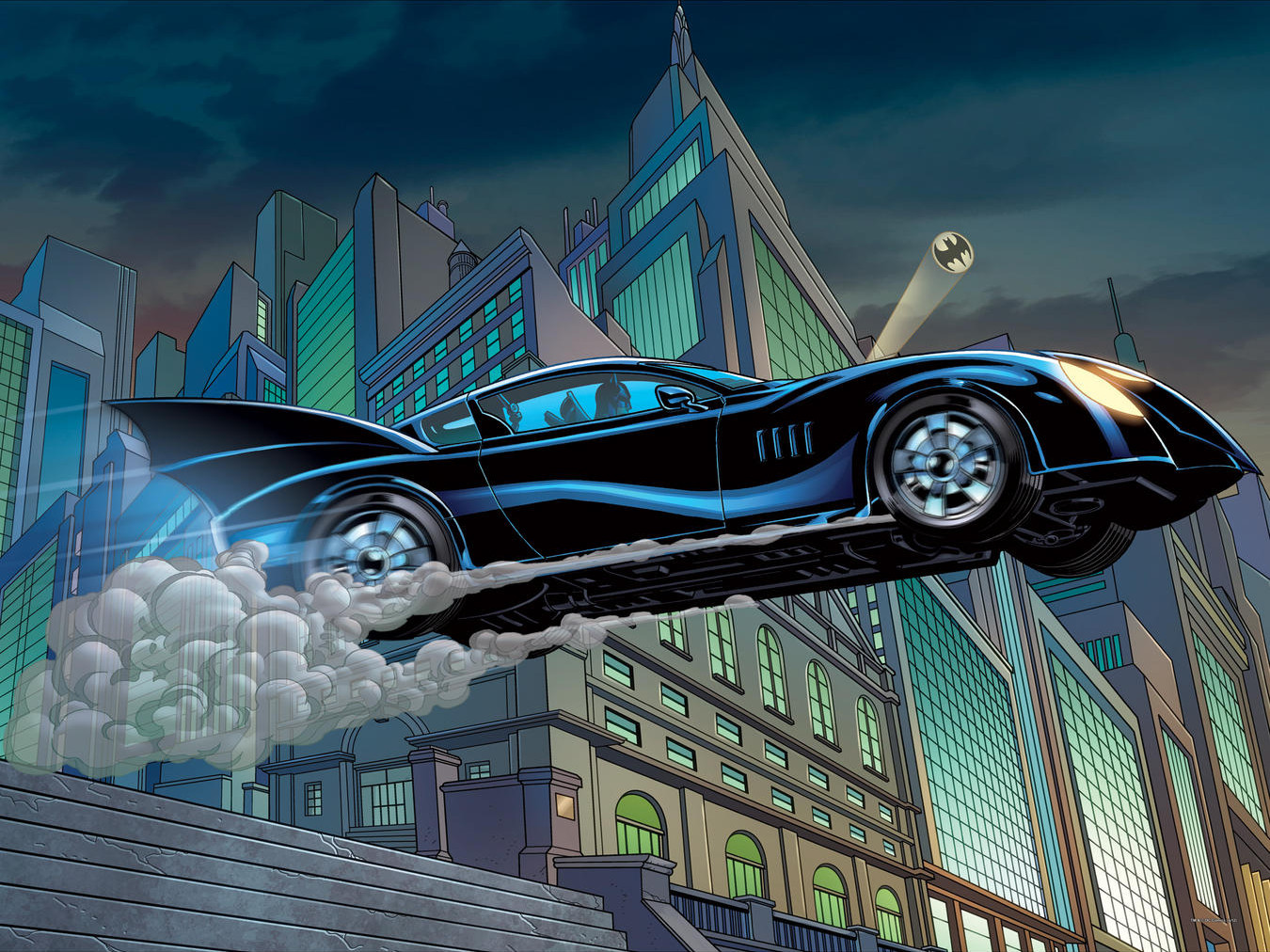 Batmobile Comics