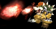 Bowser Midair Fire