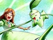 EP555 Chikorita y su entrenadora