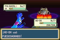 Fuegosagrado atacando