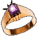 Standard 75x75 collect rings amethyst 01
