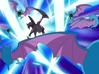 EP566 Garchomp usando garra dragón