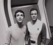 David Gerrold and William Shatner