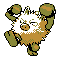 Primeape plata variocolor