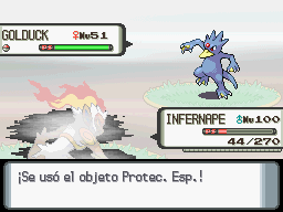 Utilizando protección especial en DP