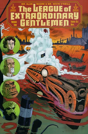 Cover for League of Extraordinary Gentlemen #6