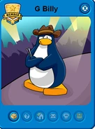 G billy card new