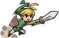 Link Stabbing (The Minish Cap)