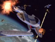 USS Valley Forge bei Chin'toka