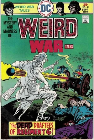 Cover for Weird War Tales #41