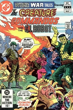 Cover for Weird War Tales #111