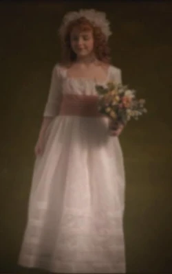 Girl with flowers