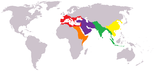 Blank World History Map
