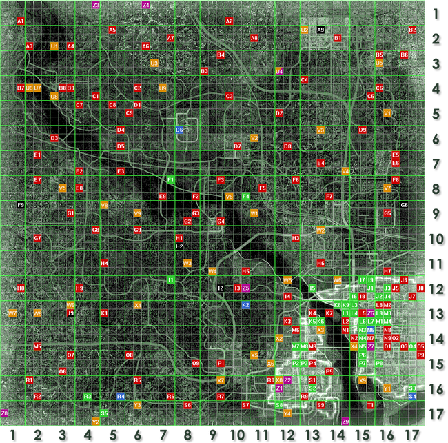 Fallout 3 map