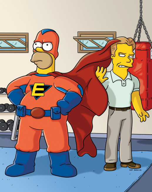 Super Hero Homer