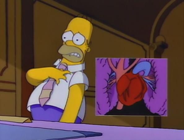 Homer Simpson Heart