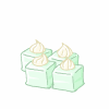 Creamy marshmallow squares.gif