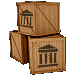 Three Colosseum Crates
