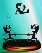 Mr. Game & Watch trophy (SSBM)