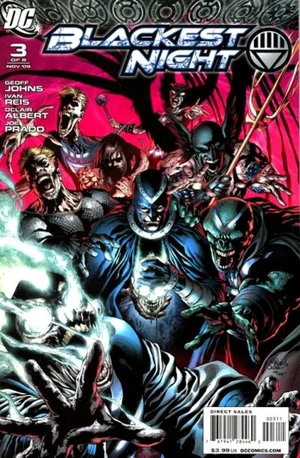 Cover for Blackest Night #3