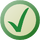 Checkmark green