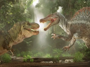 Spinosaurus x T-rex