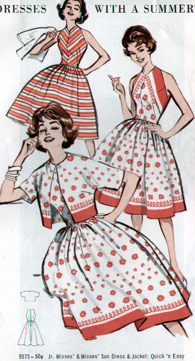 Butterick on Butterick 7373   Vintage Sewing Patterns