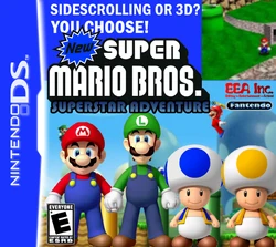 NSMB Superstar Adventures Boxart