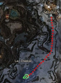 Myish, Dame du lac-carte0