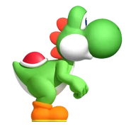 Yoshi NSMBW