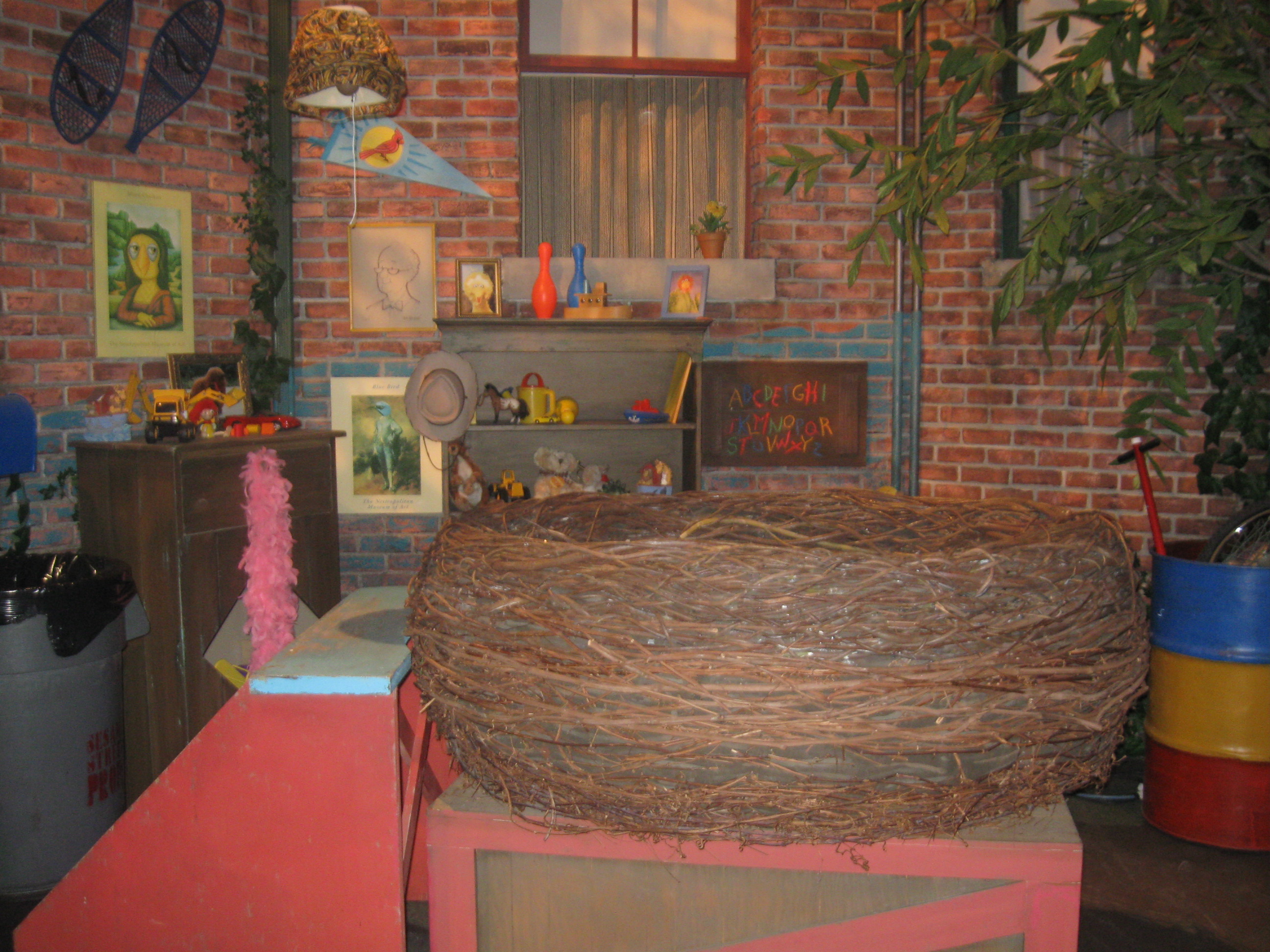 Big Bird's nest - Muppet Wiki
