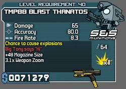 TMP88 Blast Thanatos
