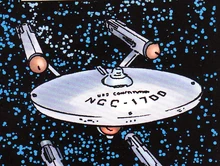The USS Constitution in 2245.