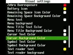 VisualSettings CursorBackgrnd