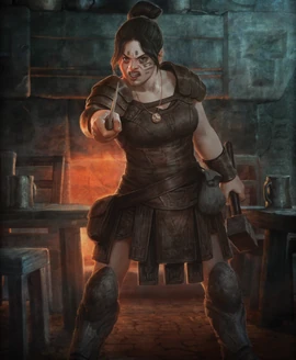 Cropped dwarf commoner