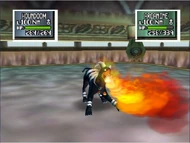 Houndoom usa lanzallamas en pokemon stadium 2