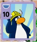Golden Viking Helmet Power Card
