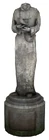 Gravestone statue