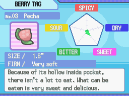 DPPt - Pecha Berry Tag