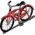 Red Bicycle-icon