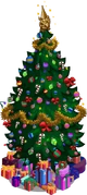 Holiday tree 60-79 gifts