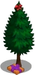Holiday tree 1-19 gifts